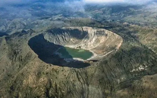 lago del volcán Chichón