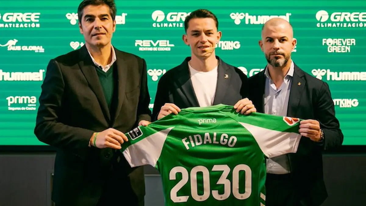 Fidalgo presentado por el Betis