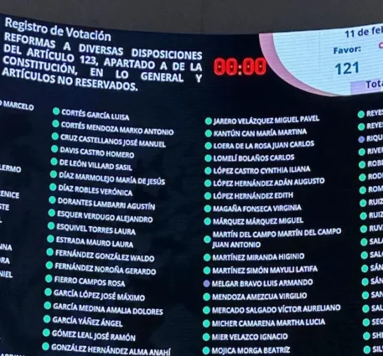 Senado aprueba hoy la reforma constitucional que establece de forma gradual la semana laboral de 40 horas