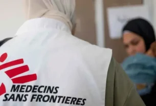 medicos sin fronteras en gaza