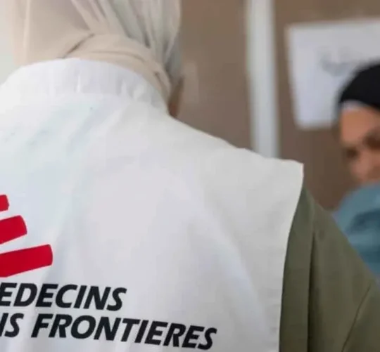 medicos sin fronteras en gaza