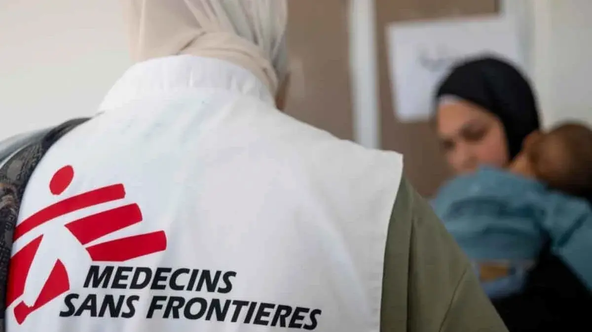 medicos sin fronteras en gaza