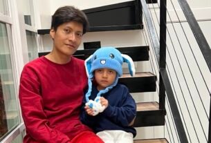 Liam Conejo Ramos y su padre