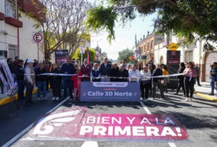 Ayuntamiento de Puebla entrega la calle