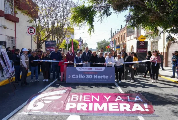 Ayuntamiento de Puebla entrega la calle