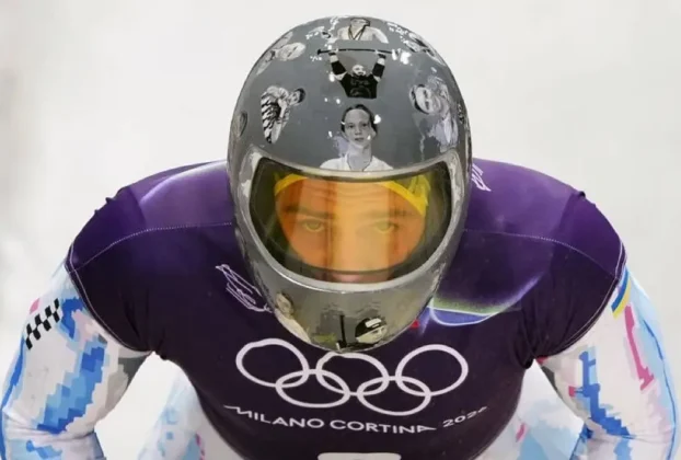 COI prohibió al atleta ucraniano el usar casco con fotografías de atletas asesinados en la guerra en su país