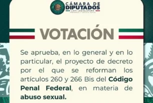 La Cámara de Diputados aprobó por unanimidad modificaciones a la definición de abuso sexual y las penas que conlleva