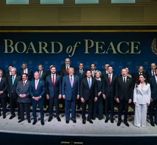 El presidente de Estados Unidos, Donald Trump, recibió a líderes y representantes de más de 40 países