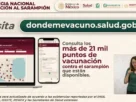 Centros de vacunación podrán ser ubicados en sitio web