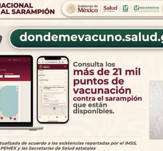 Centros de vacunación podrán ser ubicados en sitio web
