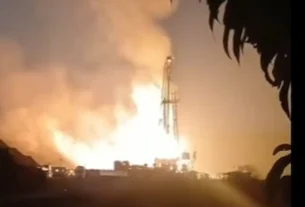 Señaló como causa del incendio una fuga de gas