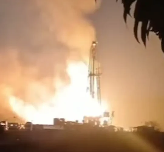 Señaló como causa del incendio una fuga de gas