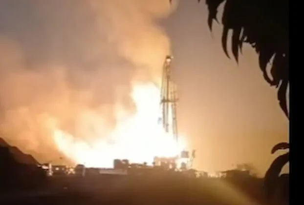 Señaló como causa del incendio una fuga de gas