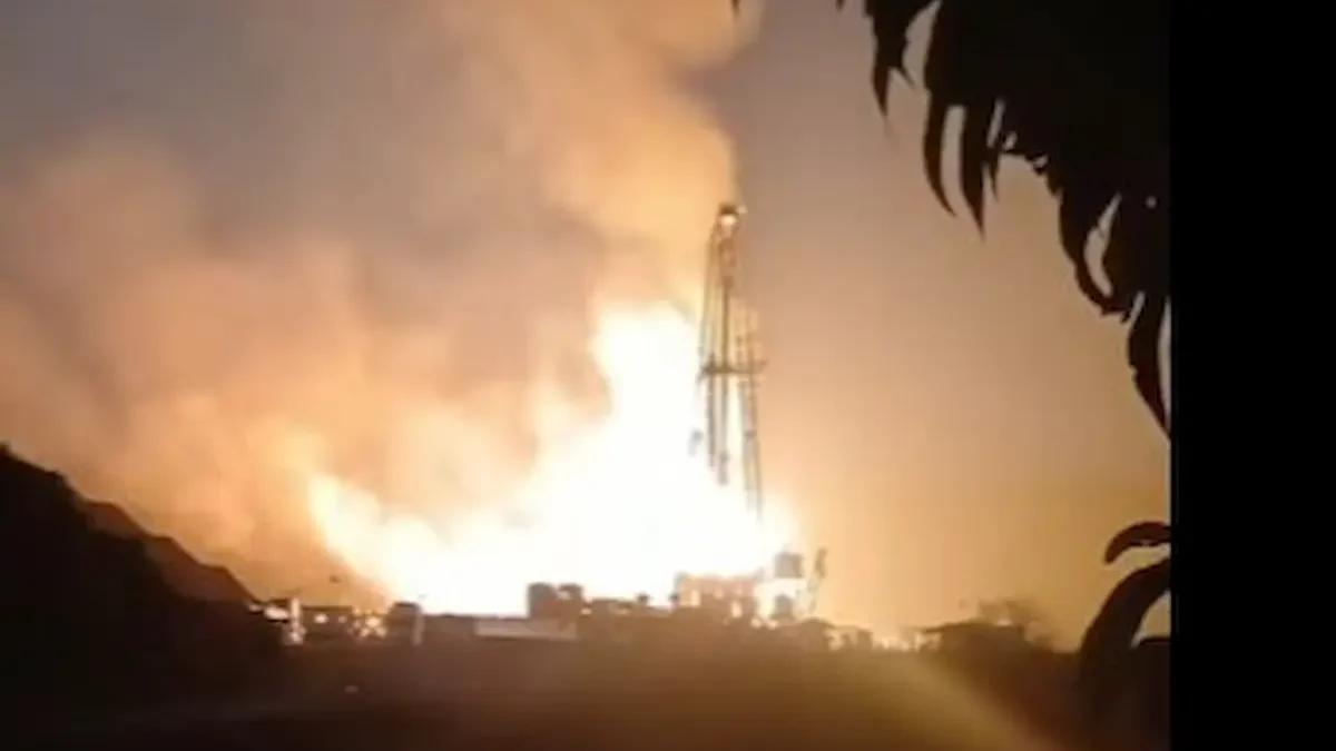 Señaló como causa del incendio una fuga de gas