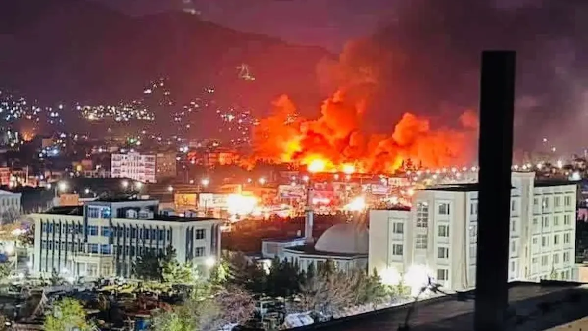 El ataque aéreo afectó el centro destinado a la atención de personas con adicciones.