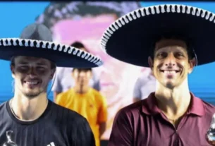 El tenista fue eliminado en segunda ronda en singles.