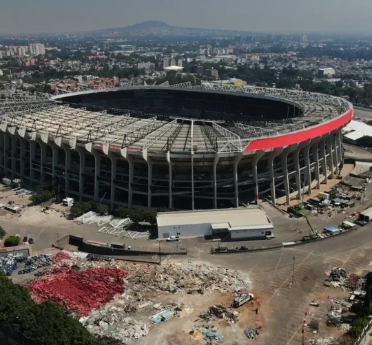 El Estadio Banorte se encuentra cerrado y fuera de operación debido a las obras que se ejecutan en su interior