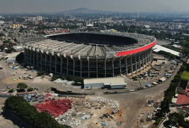 El Estadio Banorte se encuentra cerrado y fuera de operación debido a las obras que se ejecutan en su interior
