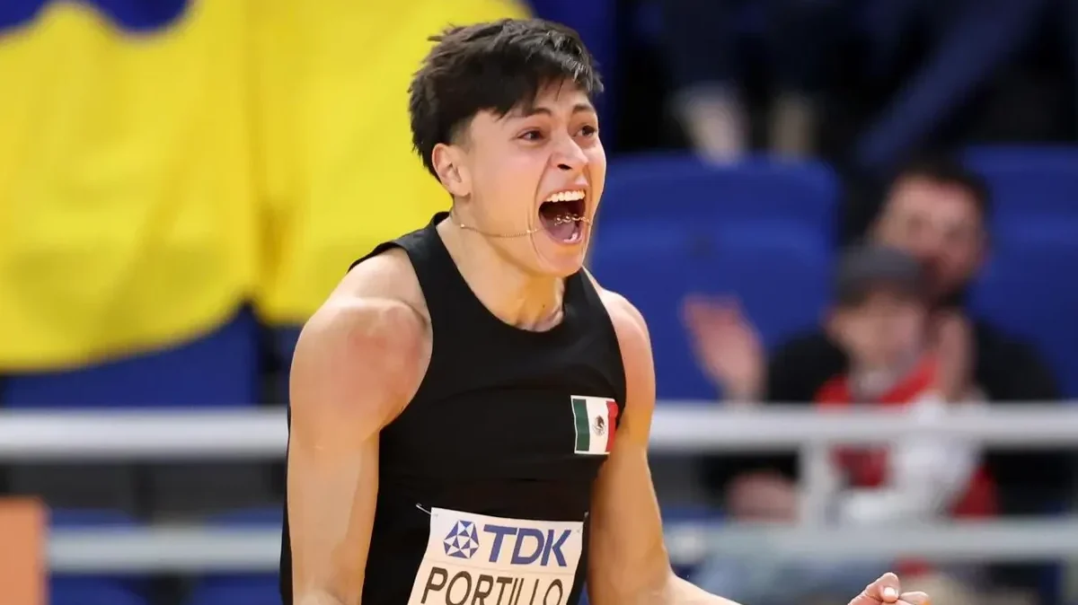 Se colgó la presea con un registro de 2.30 metros, que significó su mejor marca personal.