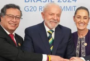 La iniciativa surgió a partir de una propuesta del presidente de Colombia, Gustavo Petro, quien convocó a varios países de América Latina e incluso de Europa a sumarse a un pronunciamiento en favor de la paz.