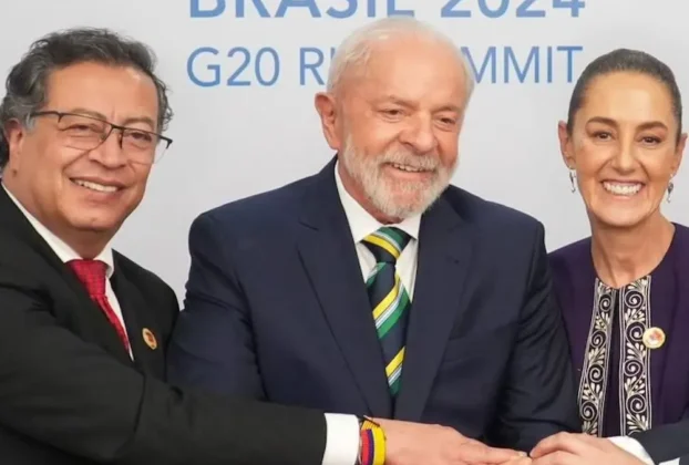 La iniciativa surgió a partir de una propuesta del presidente de Colombia, Gustavo Petro, quien convocó a varios países de América Latina e incluso de Europa a sumarse a un pronunciamiento en favor de la paz.