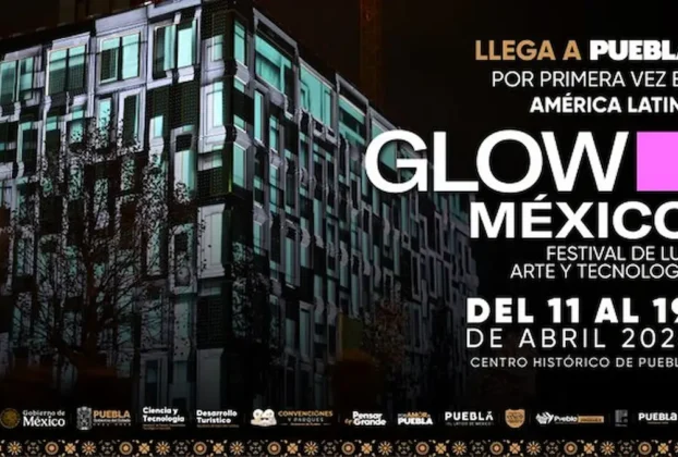 publicidad de el festival Glow Mexico 2026|