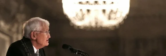 Habermas fue uno de los pensadores más importantes de la actualidad.