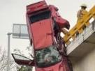 coche del accidente de periferico ecologico
