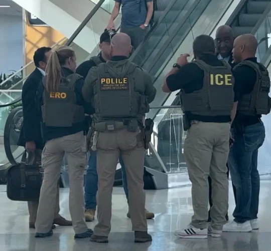 Agentes del Servicio de Inmigración y Control de Aduanas (ICE en inglés) fueron desplegados en los aeropuertos John F. Kennedy (JFK) y Newark, en Nueva York