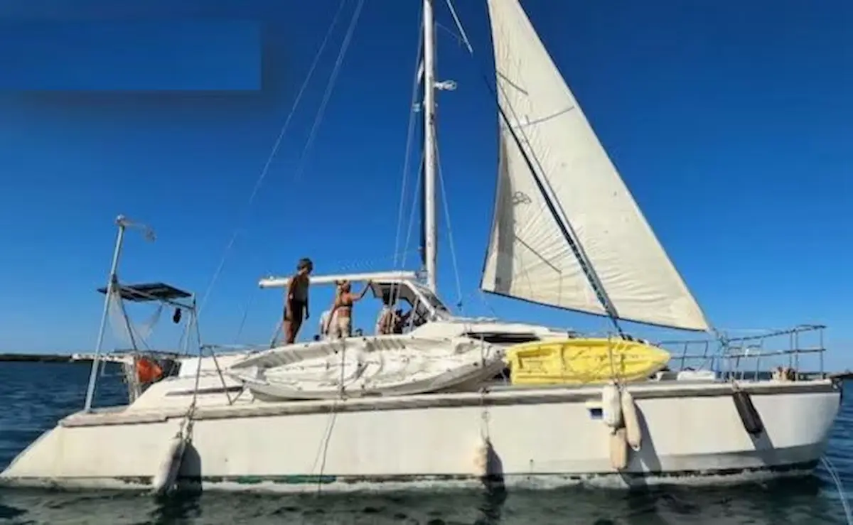 Solo una de las embarcaciones llegó a su destino