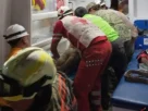 El rescate ocurrió a las 00:25 horas (tiempo local) del lunes 30 de marzo.