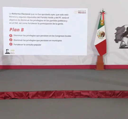 La primera propuesta fue desechada en el pleno de la Cámara de Diputados al no alcanzar los votos necesarios