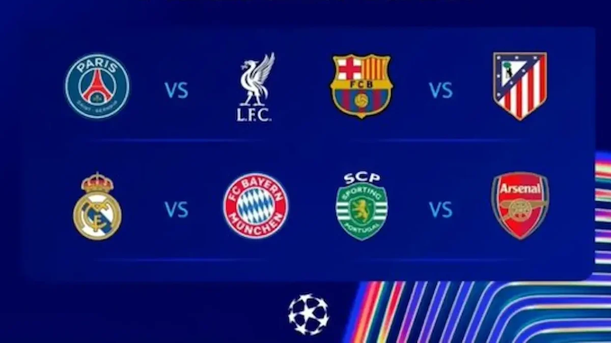 los Cuartos de Final no se necesitará un sorteo, pues los cruces ya estaban definidos en el bracket desde antes.