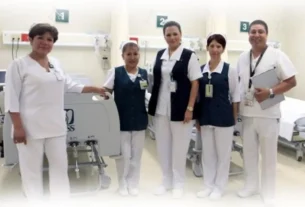 foto de enfermeros del imss