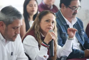 Olga Romero Garci-Crespo en rueda de prensa