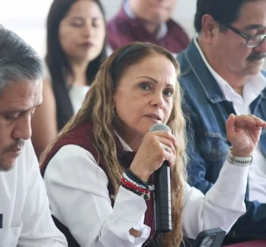 Olga Romero Garci-Crespo en rueda de prensa