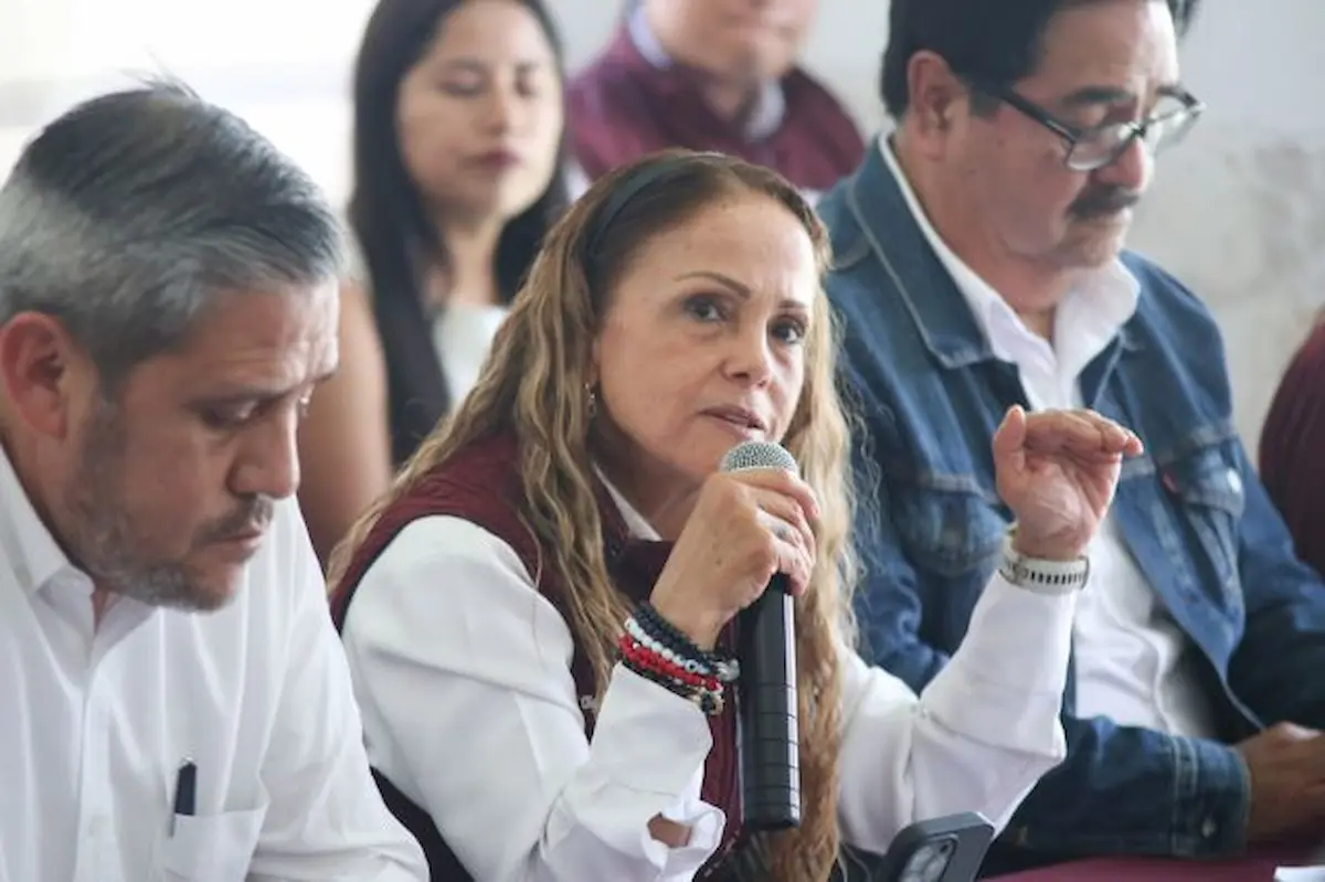 Olga Romero Garci-Crespo en rueda de prensa