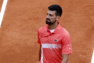 Djokovic se retiró del torneo tras haberse ausentado también del Abierto de Miami