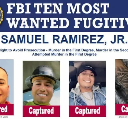 El FBI ofrecía una recompensa de un millón de dólares por información que llevara a su captura.