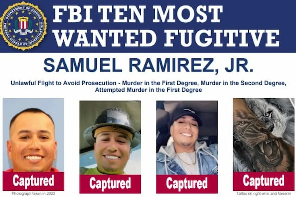 El FBI ofrecía una recompensa de un millón de dólares por información que llevara a su captura.