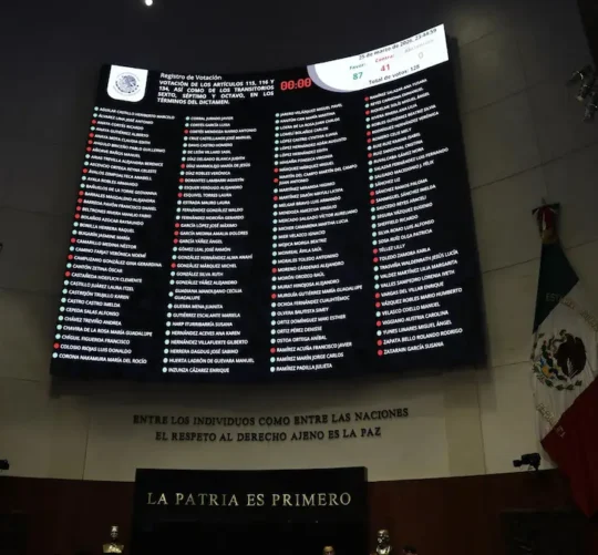 En lo particular quedó descartada la revocación de mandato para las elecciones de 2027.