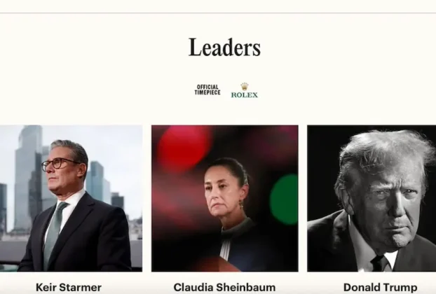 La categoría de Líderes de este año refleja, según la publicación, "un escenario global marcado por la rivalidad entre potencias, la reconfiguración de alianzas internacionales y la creciente concentración de poder en figuras cuya influencia trasciende sus fronteras y redefine el equilibrio político mundial".