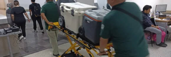 foto de traslado de organos por multidonacion