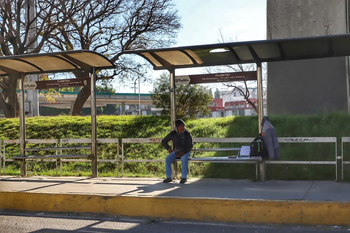 paraderos en la ciudad de puebla