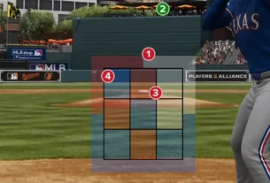 El receptor dominicano de los Orioles, Samuel Basallo, se tocó el casco, iniciando la revisión.