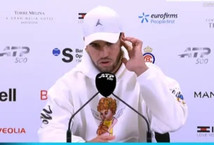 El español sufrió la lesión durante su victoria por 6-4 y 6-2 en primera ronda contra Otto Virtanen, pero pudo completar el partido a pesar de las molestias.