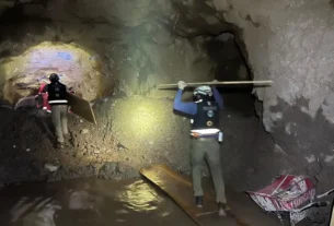 De inmediato se activaron los protocolos para la extracción segura del trabajador.