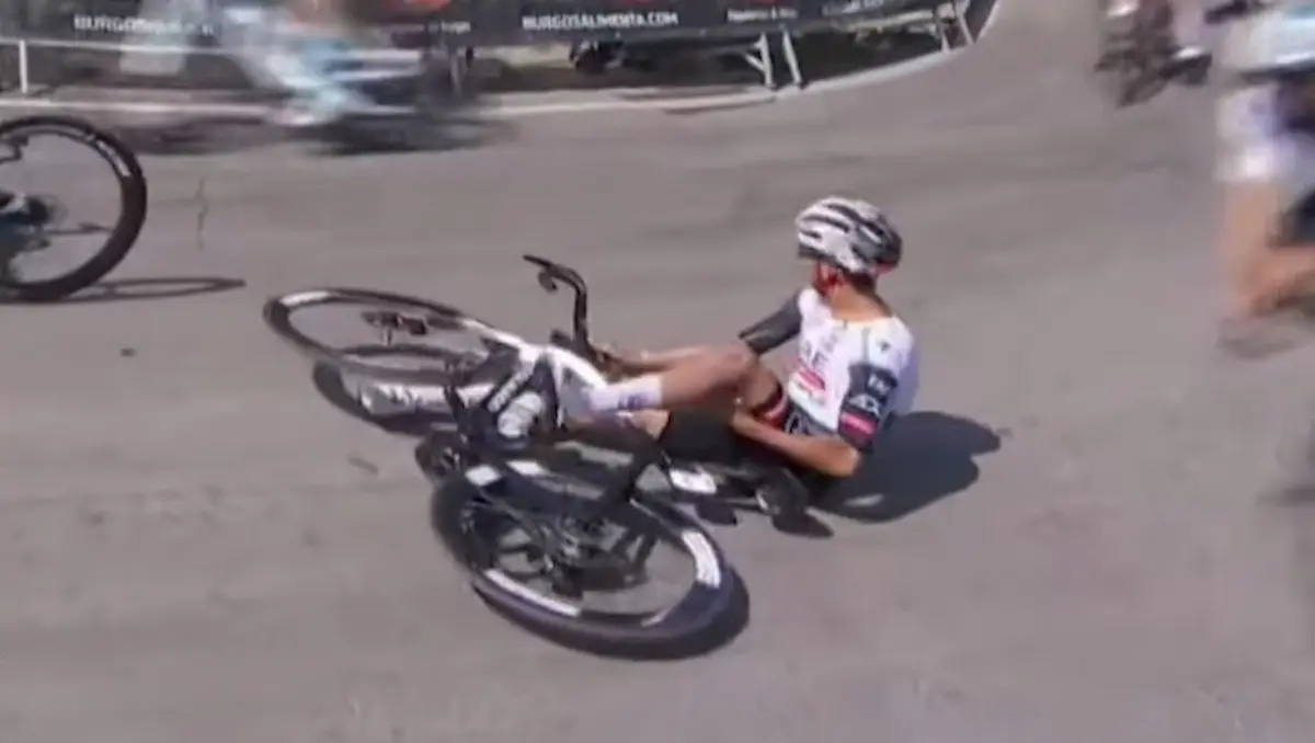 El ciclista mexicano Isaac del Toro agradeció los mensajes de apoyo tras su retiro por lesión de la Itzulia Basque Country 2026