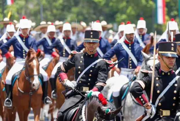 foto del desfile de 5 de mayo