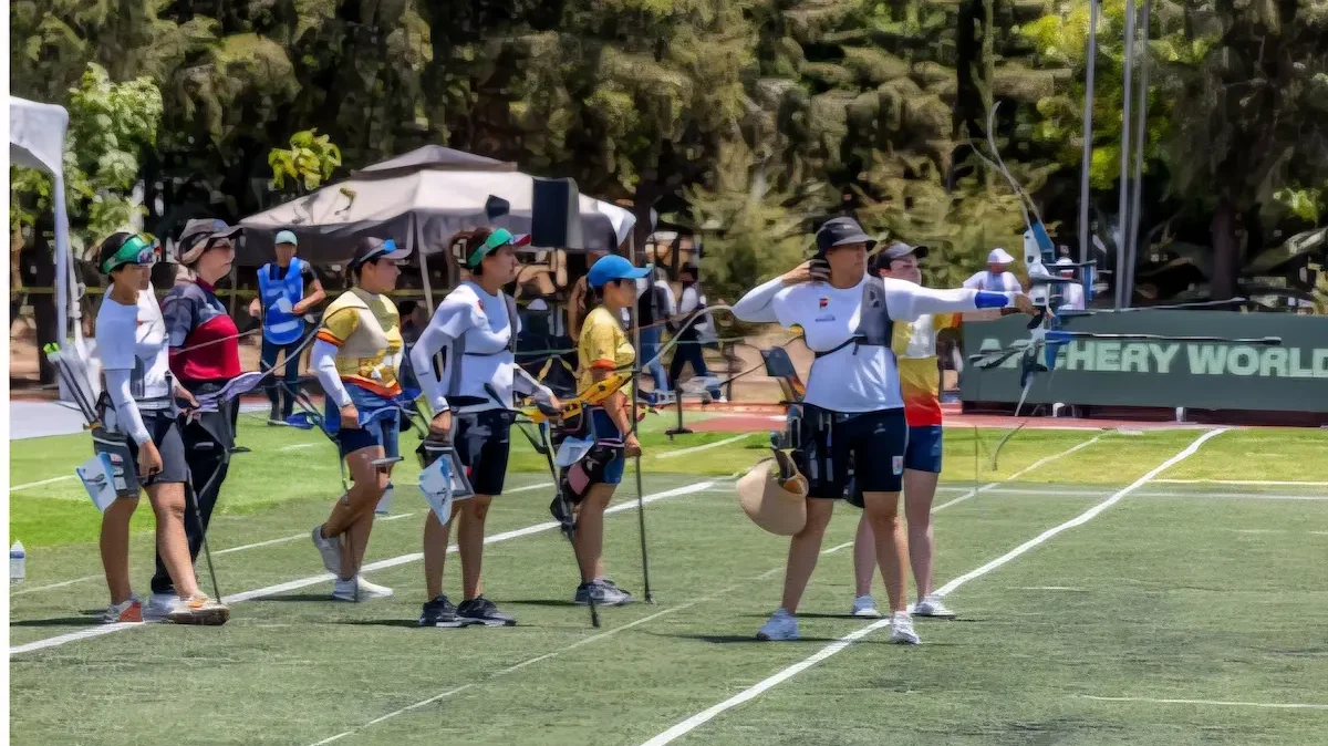 La Copa del Mundo de Tiro con Arco que se disputa en Puebla.